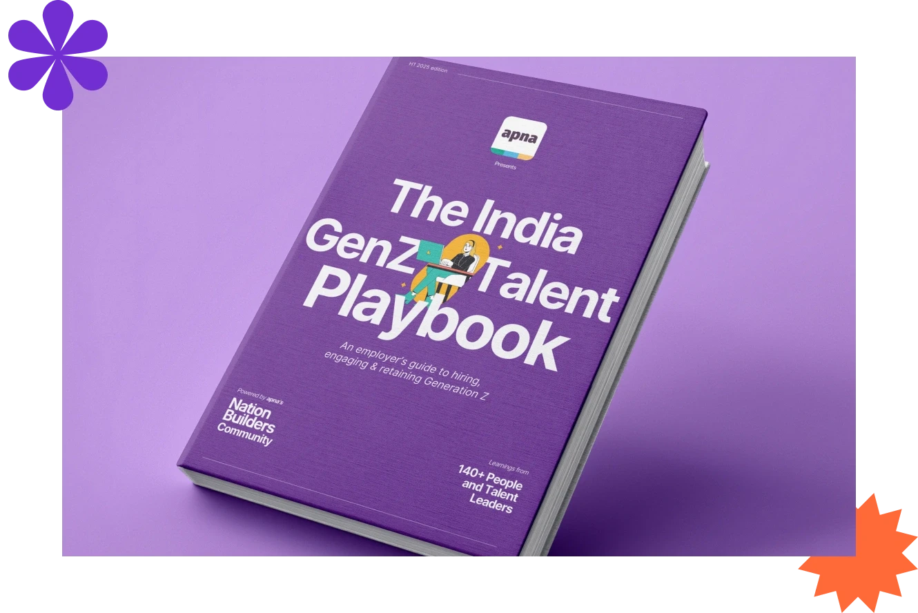 The India Gen Z Talent Playbook 2025 book cover